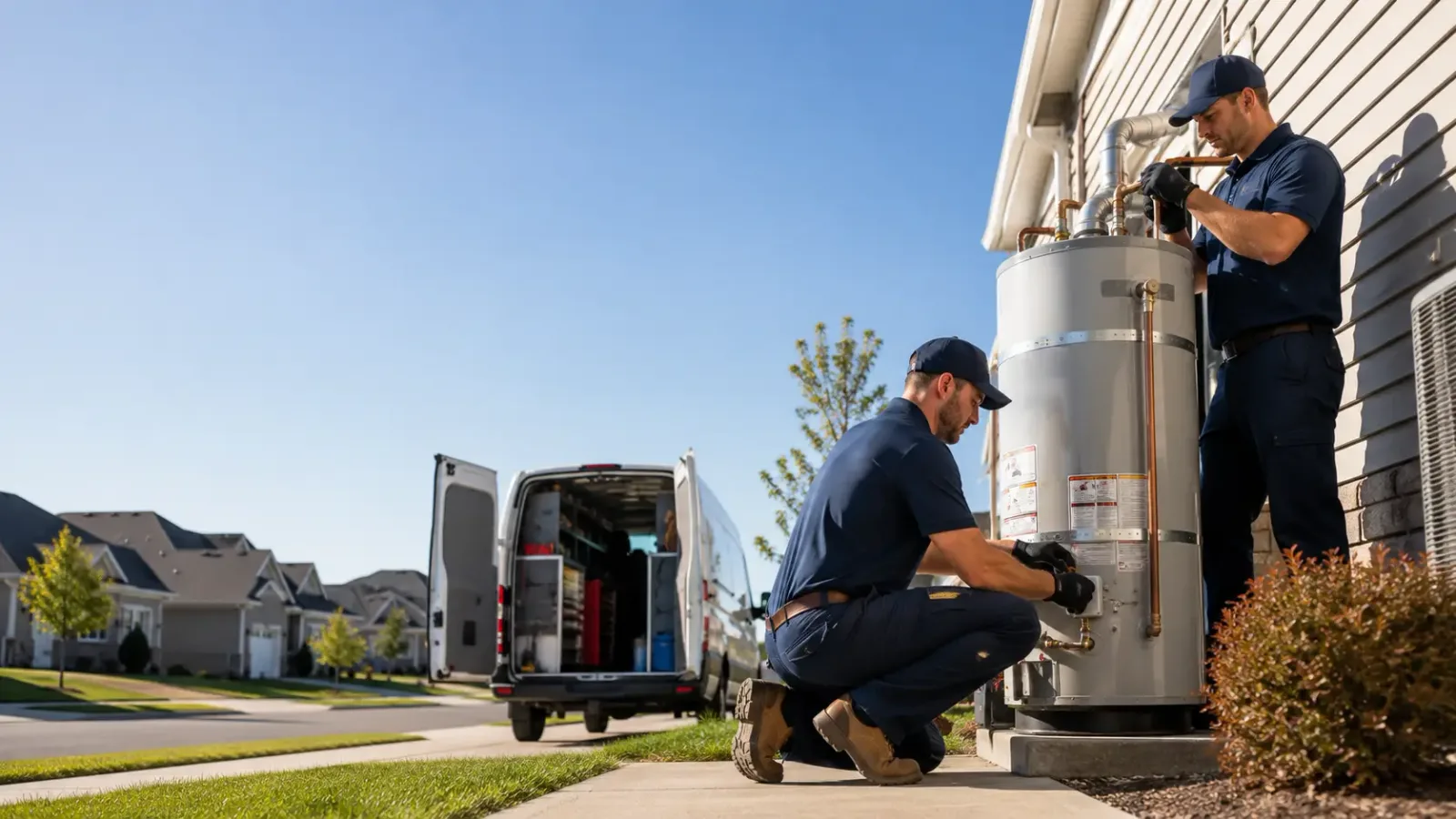 Water Heater Installation in Moffit, ND